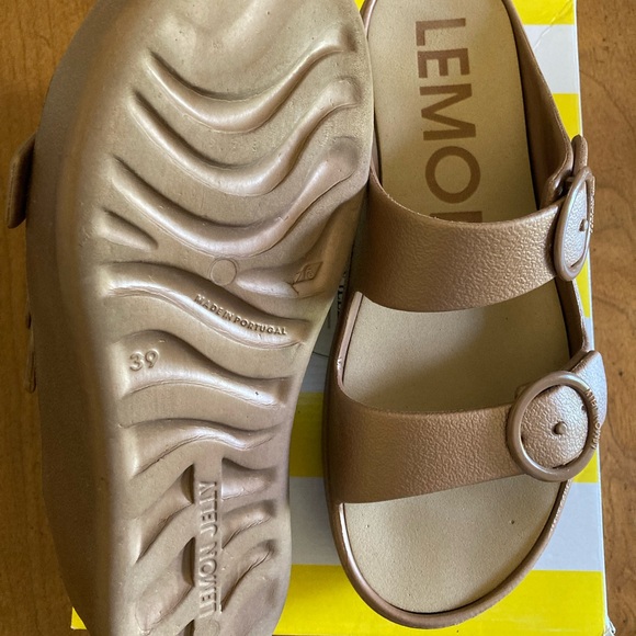 Lemon Jelly Sandal, Size 7.5US 39UK, Bronze Metal - Picture 6 of 11